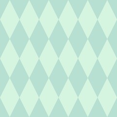 Obraz premium Tile vector pattern or mint green wallpaper background for decoration wallpaper