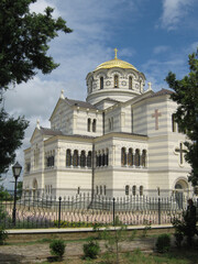 Fototapeta na wymiar russian orthodox church
