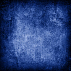 Obraz na płótnie Canvas Grunge blue background with space for text