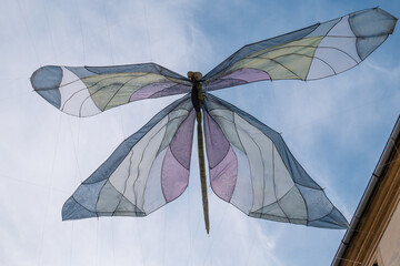 Large fabric butterfly