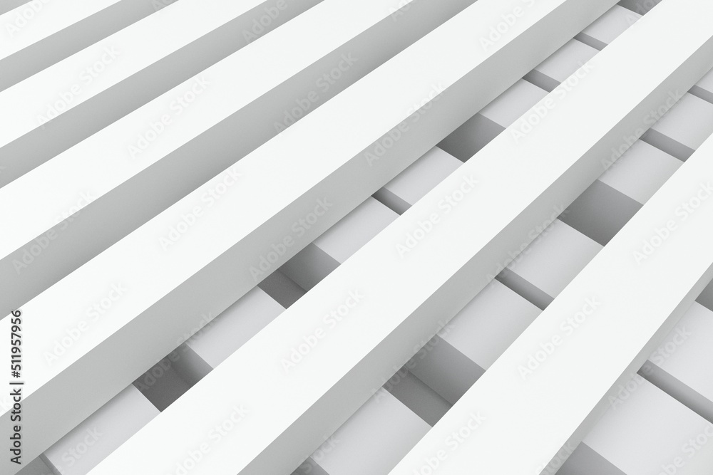 Sticker abstract grey background with lines and stripes for business illustrations, 3d rendering