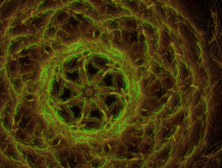 Imaginatory fractal abstract background Image