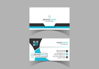 Business card template design visiting card