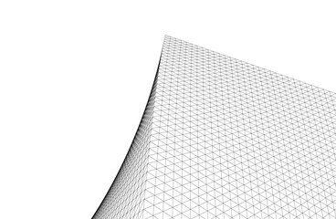 abstract architecture 3d