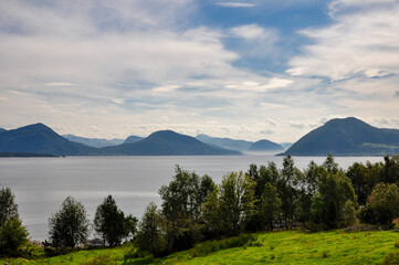 fjord landscape in norway