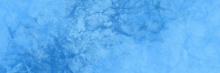 Light pastel blue background with dark blue marbled texture and grunge design, old distressed blue vintage paper or metal