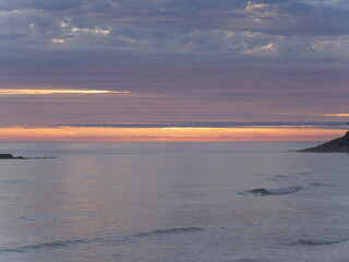 Obraz premium sunset over the sea