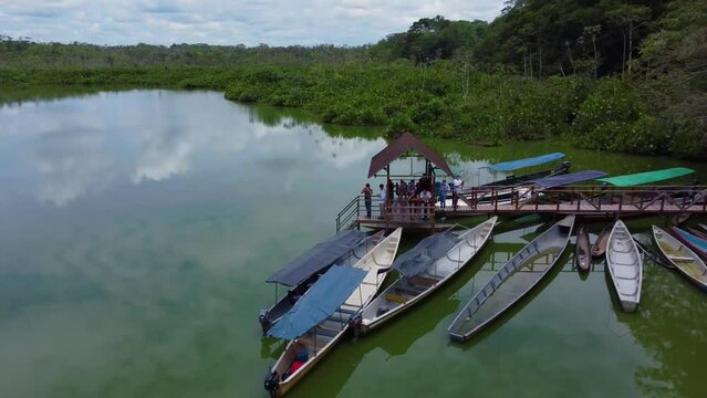 Laguna amazonia Ecuador