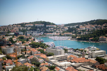 Naklejka na ściany i meble Trip to Neum and Dubrovnik, Croatia and Bosnia sea side is a must