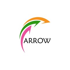 Arrow illustration logo