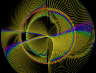 Fototapeta premium Imaginatory fractal abstract background Image