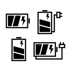 Charging battery icon