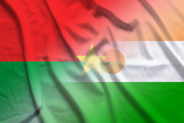 Burkina Faso and Niger government flag transborder relations NER BFA