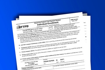 Form 9783 documentation published IRS USA 09.16.2017. American tax document on colored