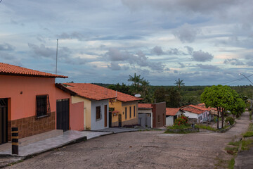 Fototapeta na wymiar Ruas da cidade de Guimarães, Maranhão - Brasil
