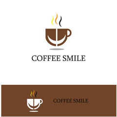 Coffee cup Logo Template