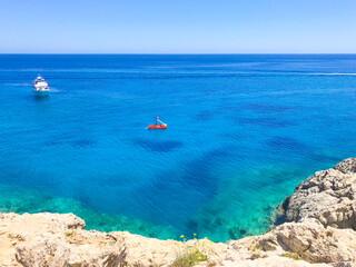 beautiful cyprus.views of the beautiful sea and beaches in cyprus