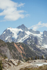 Fototapeta na wymiar Mt. Baker Washington, Artist Point Hike