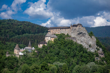 Fototapeta na wymiar Orava castle in Slovakia