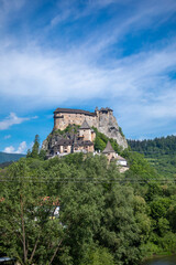 Fototapeta na wymiar Orava castle in Slovakia