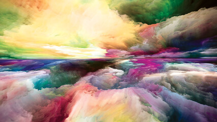 Obraz na płótnie Canvas The Mist of Inner Spectrum