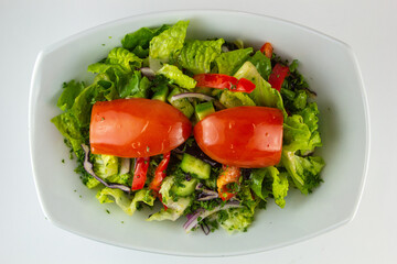 Mediterranean salad.