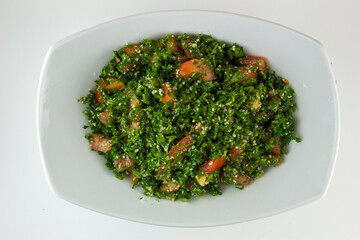 Tabbouleh salad. 