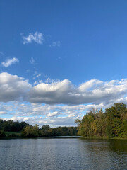 Lake and blue sky 2