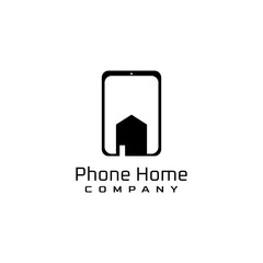 Obraz premium phone home logo template