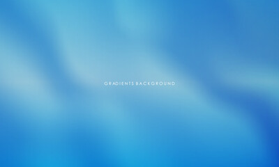 Obraz premium Gradients blue color abstract background