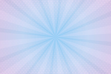 Light gradient blue and pink rays background design with dotted, vector illustration