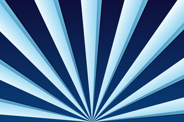 Blue ray sunburst abstract background design vector
