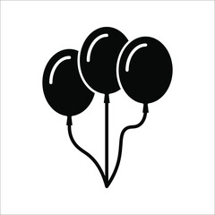 party decoration icon. paper garland icon. Vector illustration for your web mobile logo app UI design.