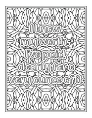 Quote Coloring Pages for Adults and Teens - Best Coloring Pages For Kdp coloring book