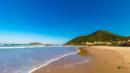 onda branca   em Florianópolis, Praia do Santinho, praia tropical, Santa Catarina, Brasil, florianopolis