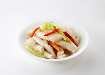 Delicious Chinese food, cold dish chicken feet