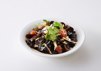Delicious Chinese food, cold dish fungus