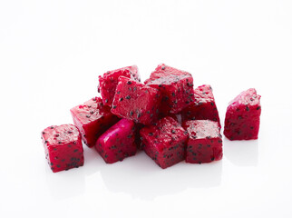 Delicious snack, dragon fruit granules