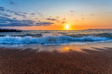 Tropical Vacation Ocean Beach Sunrise