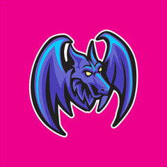 illustration of a wolf head