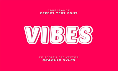 3D text effect sticker, perfect for digital or print content title use. Easy settings in the graphic style menu.