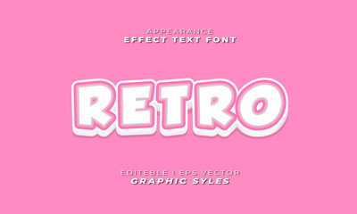 3D text effect sticker, perfect for digital or print content title use. Easy settings in the graphic style menu.