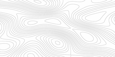 Fototapeta na wymiar Black and white abstract background vector, Abstract topographic contours map background .Topographic background and texture, monochrome image. 3D waves. paper texture and vector design .