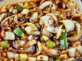 양념간장, 소스, 파