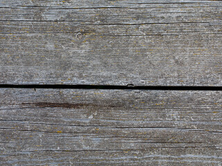 Natural Weathered Grey Tan Taupe Sepia Wooden Board, Cracked Rough Cut Wood Texture, Large Detailed...