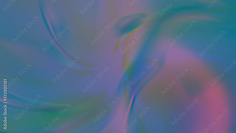 Wall mural abstract blurred gradient multicolored background.
