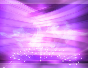 Obraz premium Abstract red background. Blurred background with curved lines red tint.