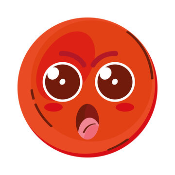 angry red head emoticon