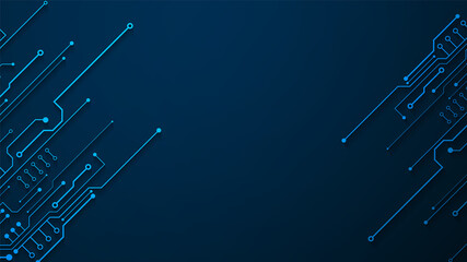 technology background with hi-tech digital data