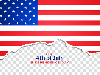 Happy 4th of july american independence day background